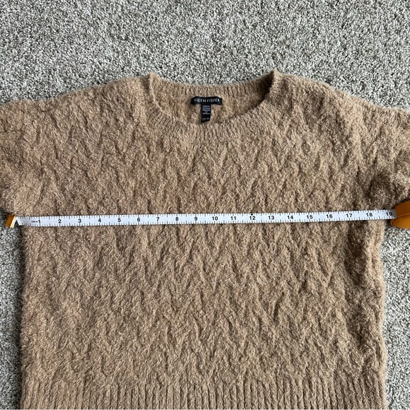 Eileen Fisher Sweater 100% Cotton Tan XXS | Spring layer, minimalist, capsule - Picture 6 of 9